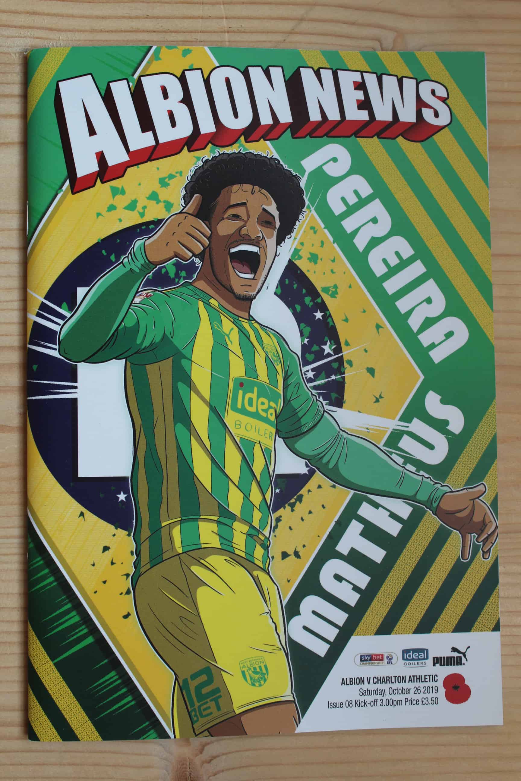 West Bromwich Albion FC  v Charlton Athletic FC